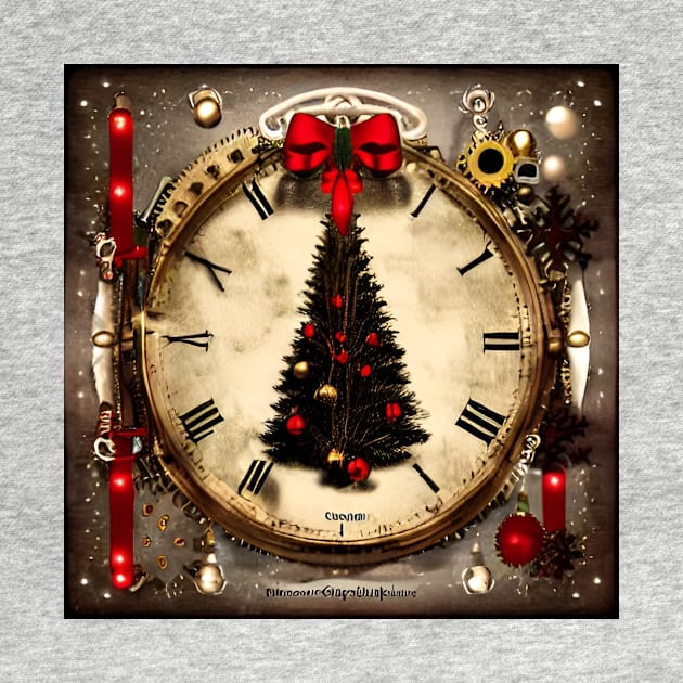 Steampunk Christmas Clock by robsteadman